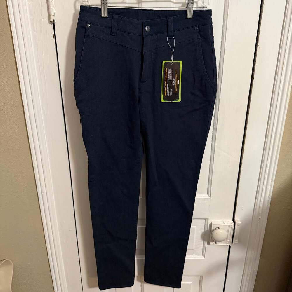 Kathmandu Women's Federate RFID Tech Pants Midnight Navy Blue Size 8